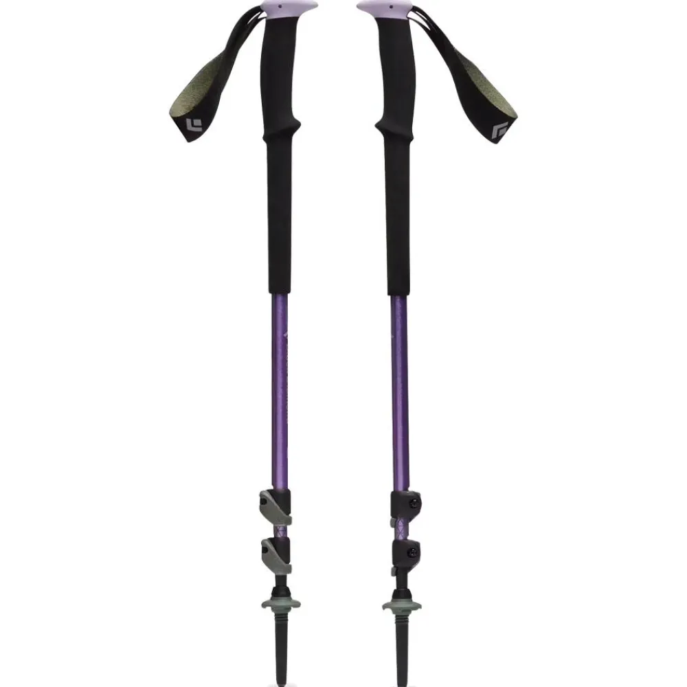 Sale Bâton Trail Trekking 100-140 cm Soft Lilac Bâtons Trail