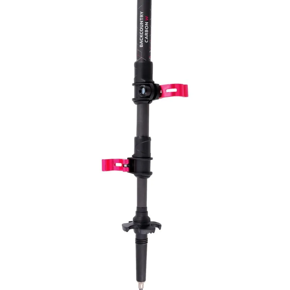 Bâtons De Randonnée Carbone|Bâtons De Marche Télescopique<C.A.M.P. Bâton Backcountry Carbon Women Black Pink