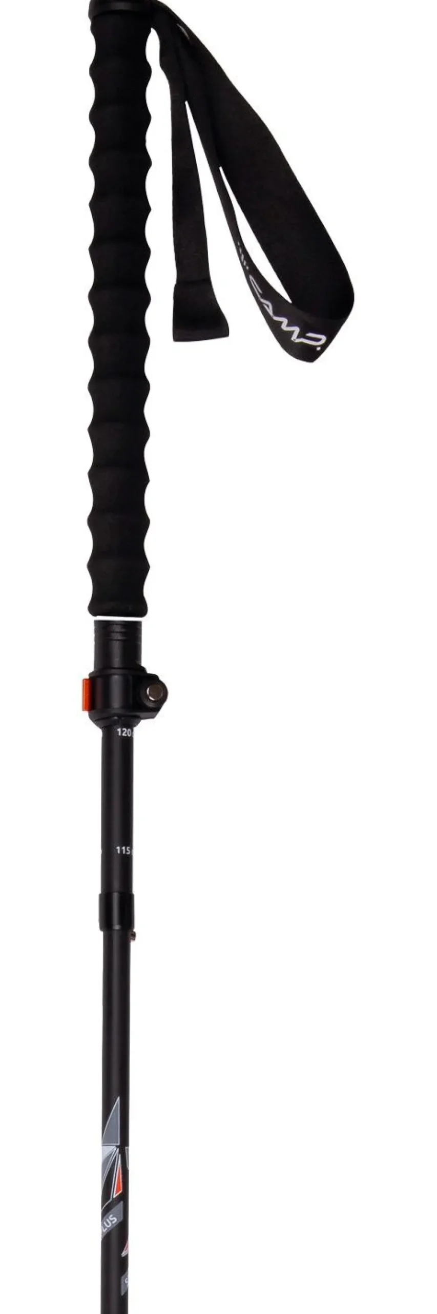 Bâtons De Randonnée Carbone|Bâtons De Marche Pliable<C.A.M.P. Bâton Sky Carbon Plus 115-135 Black