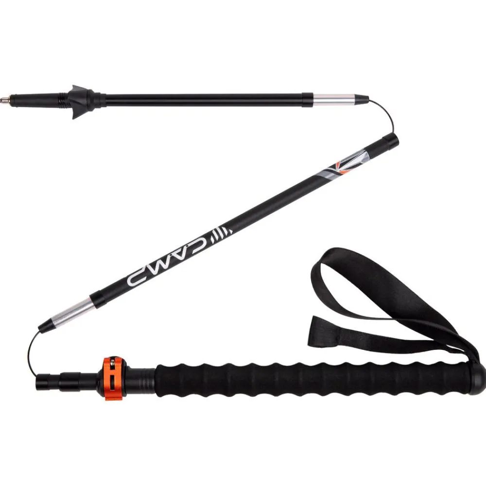 Bâtons De Randonnée Carbone|Bâtons De Marche Pliable<C.A.M.P. Bâton Sky Carbon Plus 115-135 Black