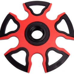 Discount Bâton Sonic Alu Plus 115-135 Black Red Bâtons De Marche Pliable