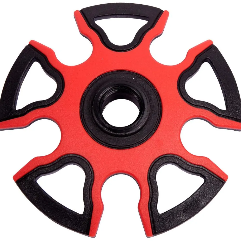 Discount Bâton Sonic Alu Plus 115-135 Black Red Bâtons De Marche Pliable
