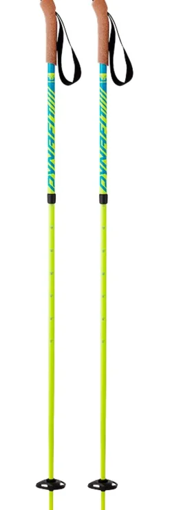 Clearance Bâton Youngstar (85 - 115cm) Fluo Yellow Frost Enfant Bâtons Téléscopiques|Bâtons Enfant