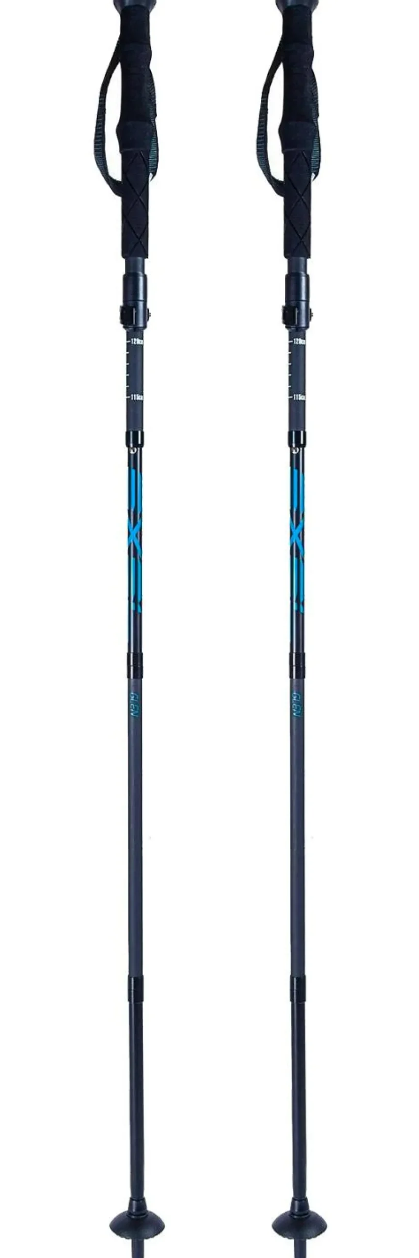 Bâtons Trail<Exel Bâton Glen 115-130 Black Blue