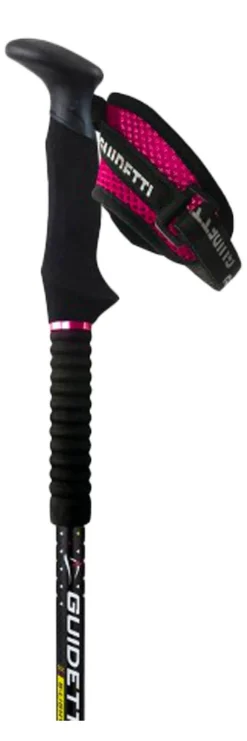 Discount Bâton B Light Rubis Carbone/Alu 125 cm Noir Rose Bâtons De Randonnée Carbone|Bâtons De Marche Télescopique