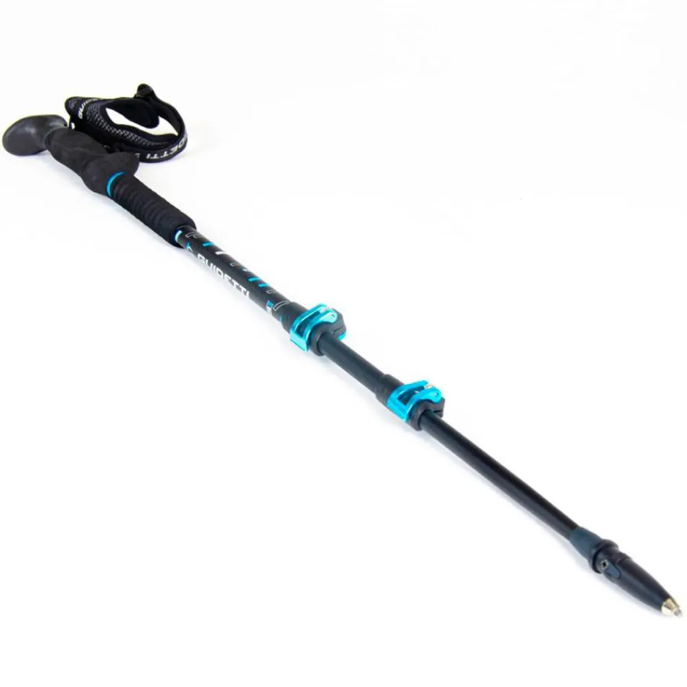 Bâtons De Randonnée Carbone<Guidetti Bâton B Light Saphir Carbone/Alu 135 cm Noir Bleu
