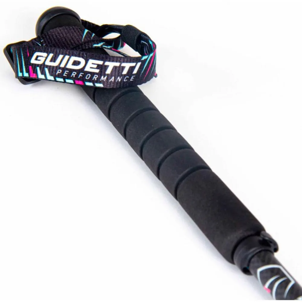 Hot Bâton Platinium Aero Carbone Pulse Noir Turquoise Bâtons Trail
