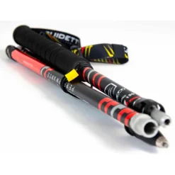 Bâtons Trail<Guidetti Bâton Silver Aéro Alu Noir Rouge