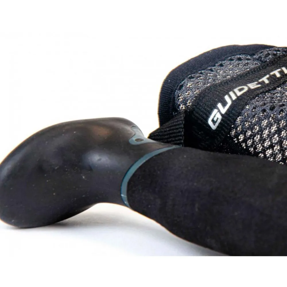 Bâtons De Marche Télescopique<Guidetti Bâton T3 Light Alu Grenat 135 cm Noir Or
