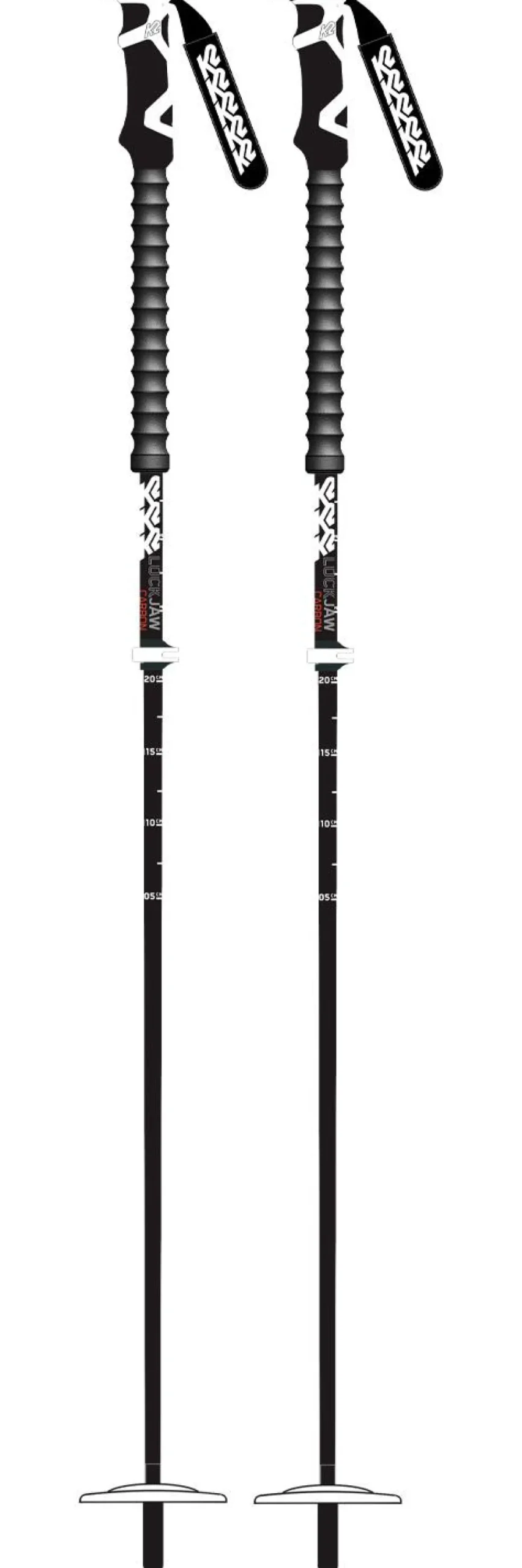 Online Bâton Lockjaw Carbon Black Femme Bâtons Téléscopiques|Bâtons Femme