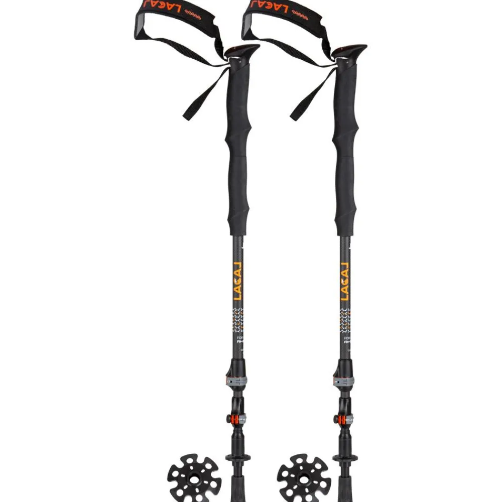 Bâtons De Randonnée Carbone|Bâtons De Marche Télescopique<Lacal Bâton Carbon Stick Light 135 Orange