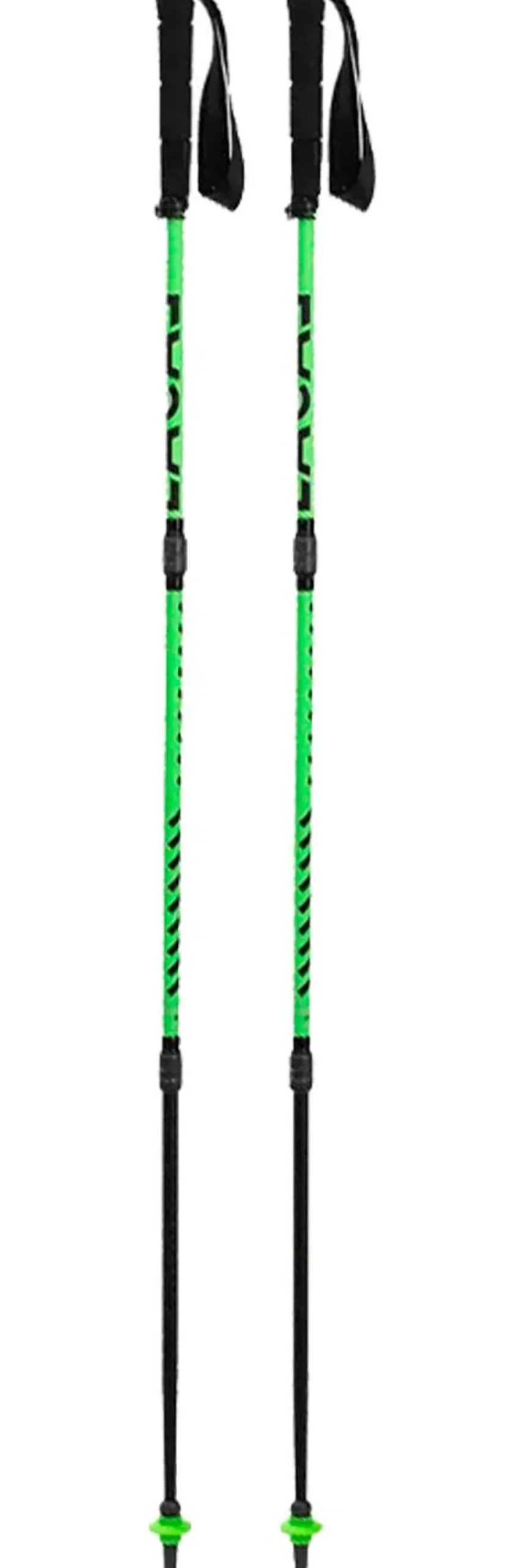 Hot Bâton Quick Stick Carbon 120 Vert Bâtons Trail