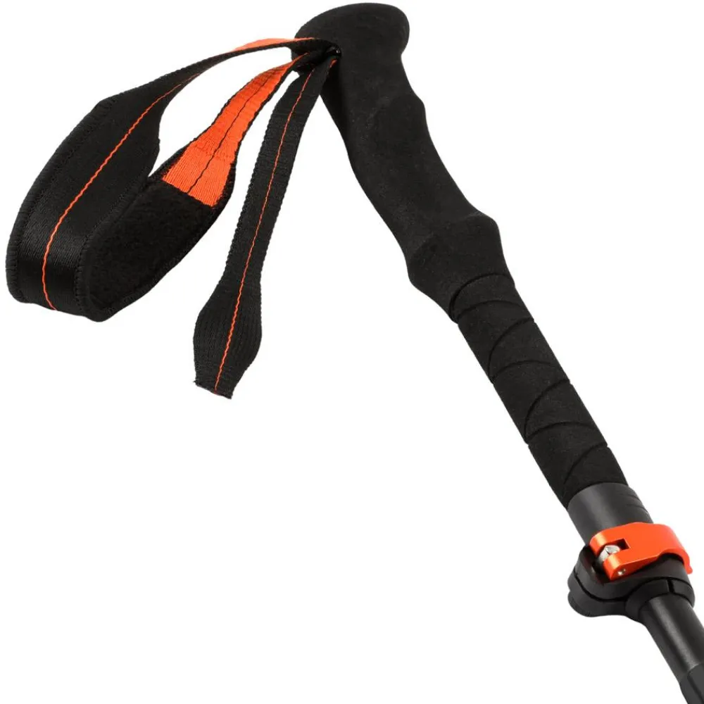 Sale Bâton Izoard Pairs Red Orange Bâtons De Marche Pliable|Bâtons De Marche Télescopique