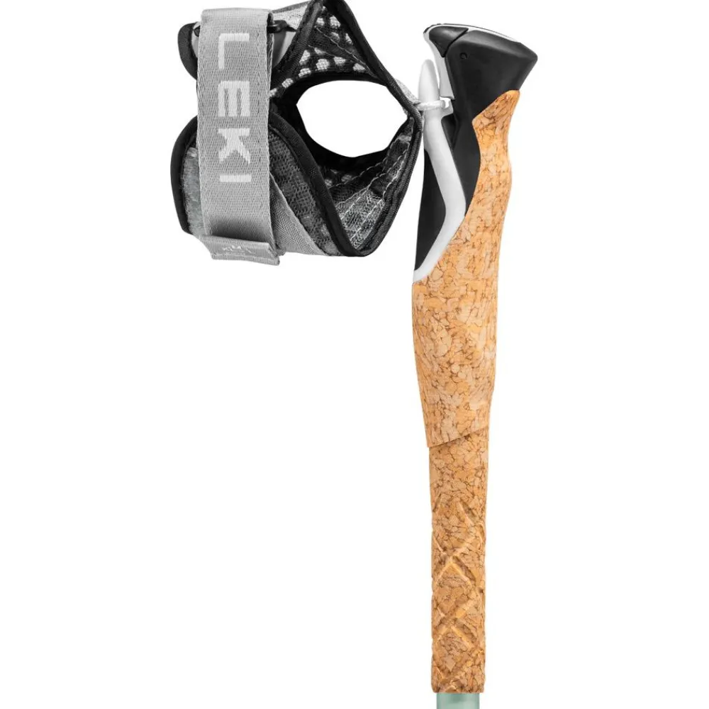 Bâtons Trail<Leki Bâton Cross Trail Lite Carbon 100-135 cm White Envy Black