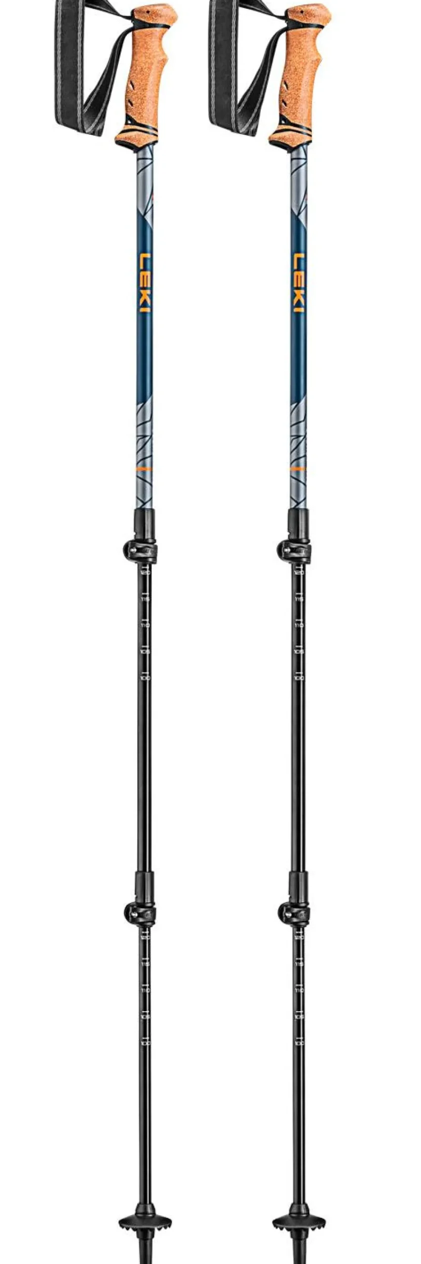 Bâtons De Marche Télescopique<Leki Bâton Legacy Lite Orange Denim Blue Light Anthracite