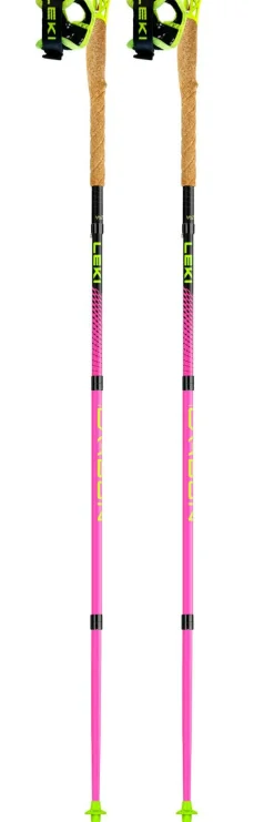 Bâtons Trail<Leki Bâton Ultratrail Fx.One Neon Pink Neon Yellow