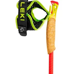 Bâtons Trail<Leki Bâton Ultratrail Fx.One Superlite Bright Red Neon Yellow Natural Carbon