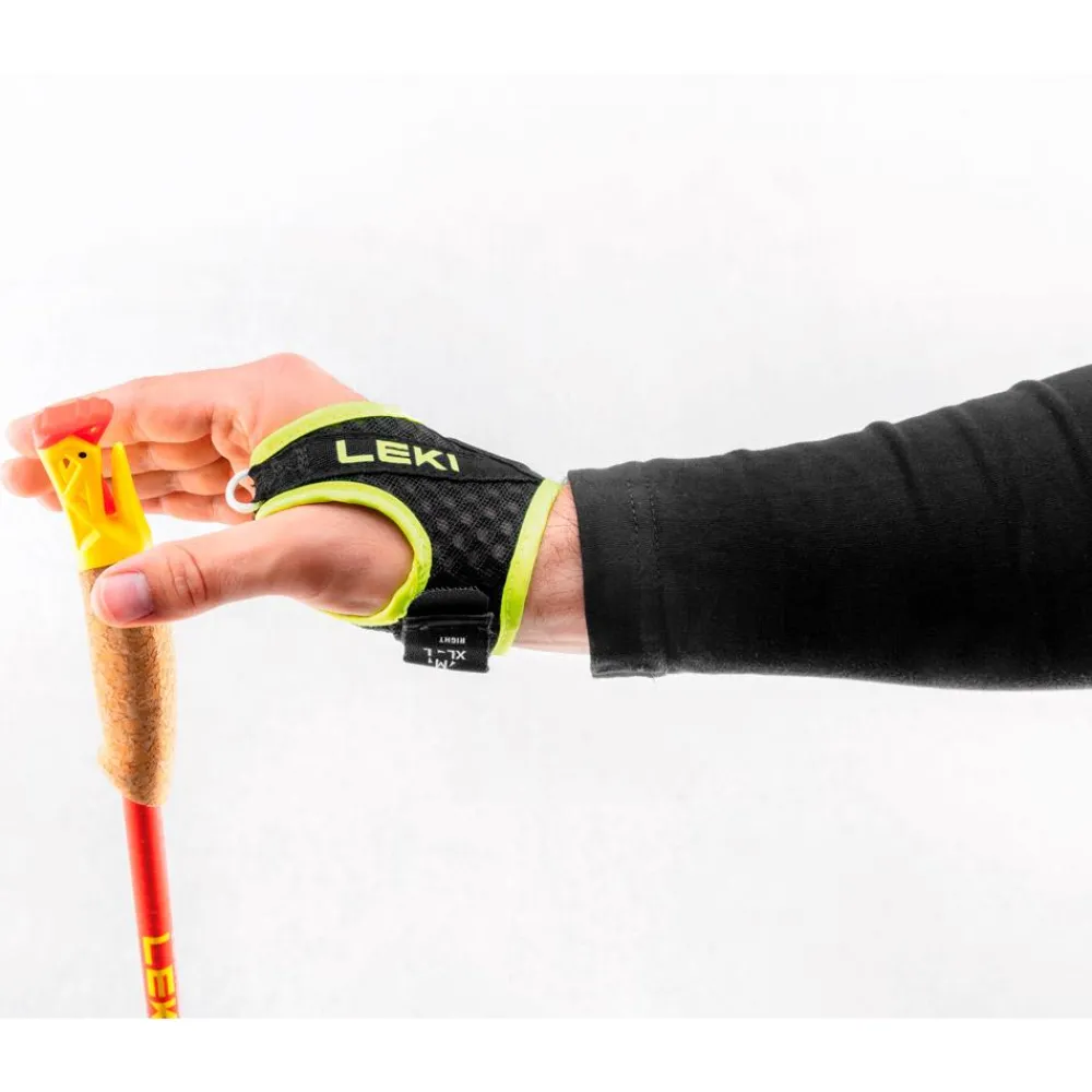 Bâtons Trail<Leki Bâton Ultratrail Fx.One Superlite Bright Red Neon Yellow Natural Carbon
