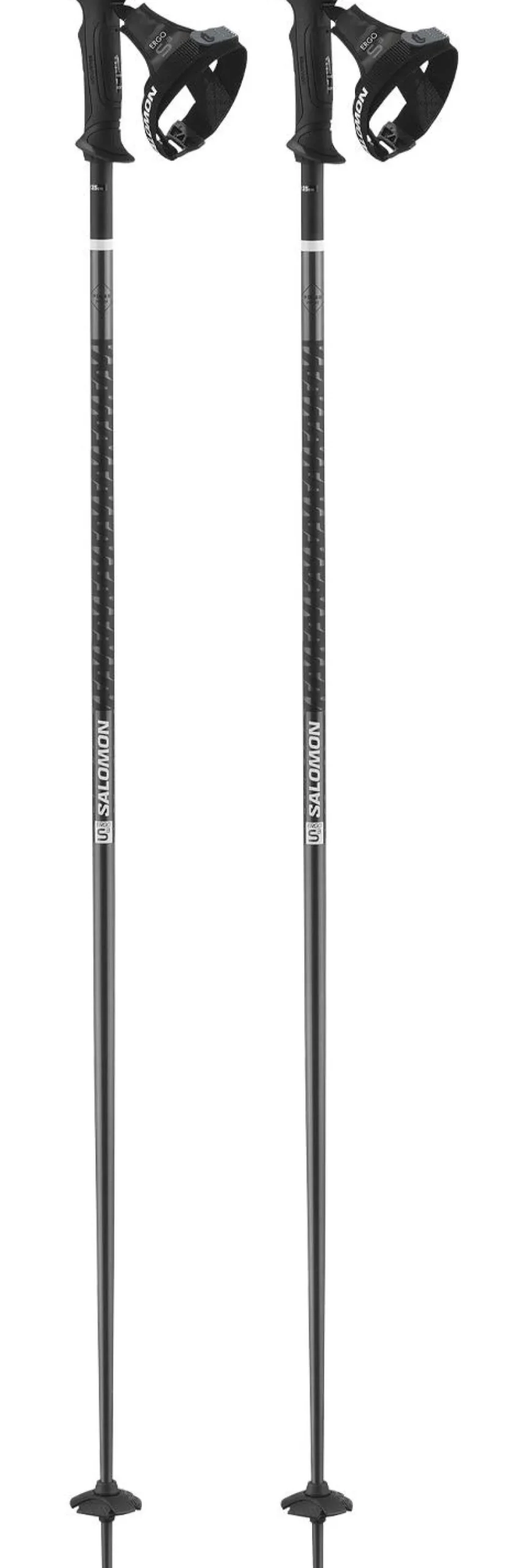 Bâtons Femme|Bâtons Homme<Salomon Bâton Polar Prime Ergo S3 Black