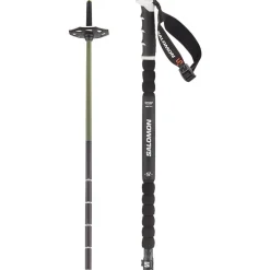 Hot Bâton Steep Prime Vario S3 (100-135cm) Black White Femme Bâtons Téléscopiques|Bâtons Femme