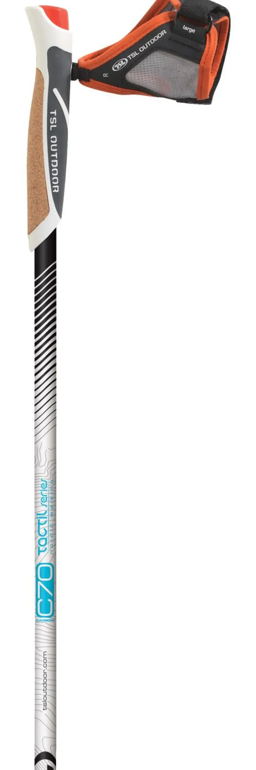 Bâtons Marche Nordique<TSL Bâton Tactil C70 Cork Spike Black Blue