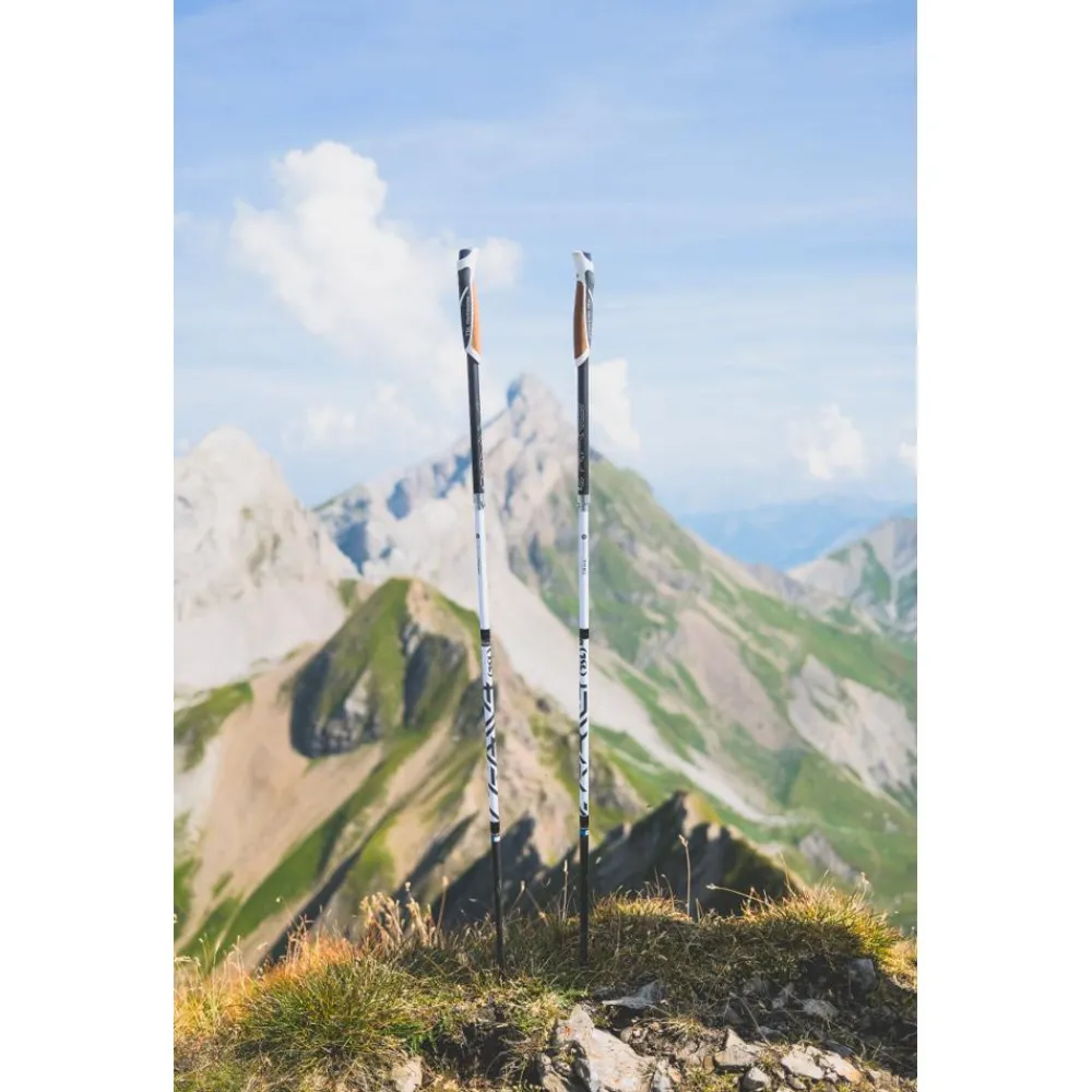 Hot Bâton Trail Carbon 4 Cork Cross Short Shadow Bâtons Trail