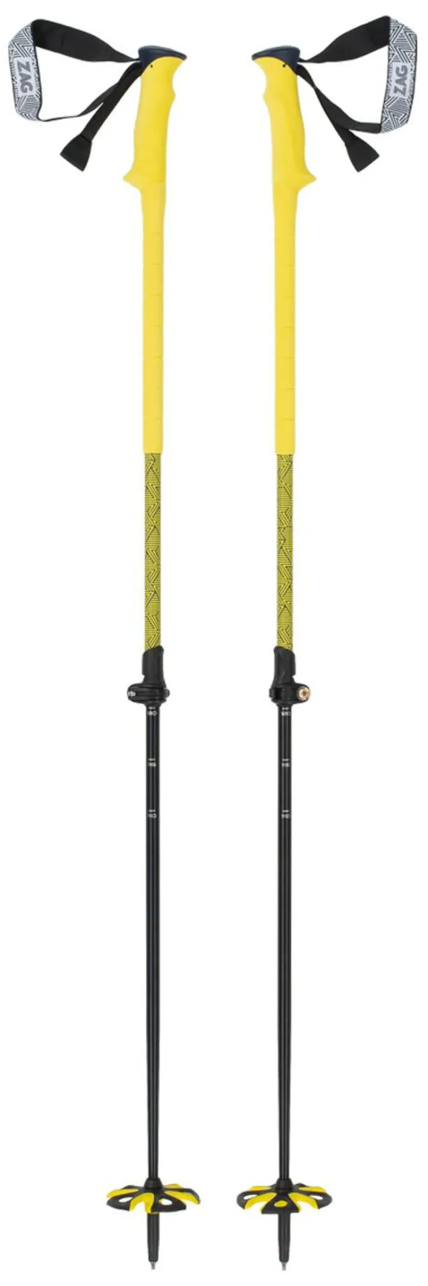 Bâtons Téléscopiques|Bâtons Femme<Zag Bâton North Vario Yellow Black