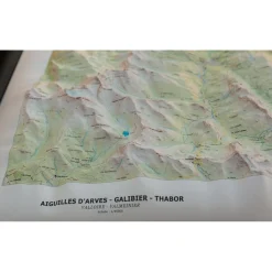 Hot Carte 3D Aiguilles-D'arves, Galibier & Thabor (Summer) Carte 3D