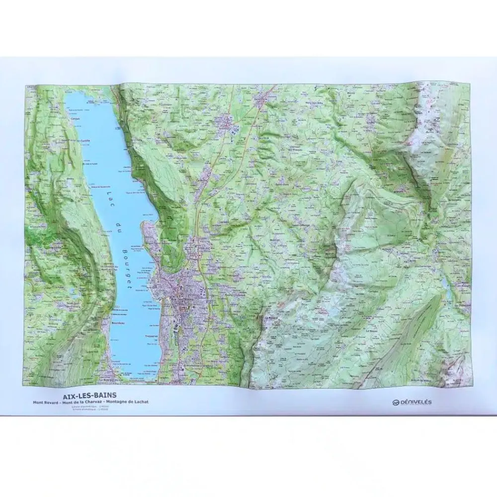 Carte 3D Aix Les Bains Carte 3D