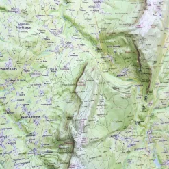 Carte 3D Aix Les Bains Carte 3D