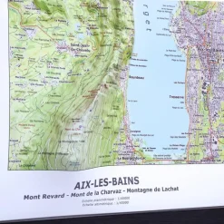 Carte 3D Aix Les Bains Carte 3D