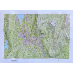 Carte 3D<Deniveles Carte 3D Chambery