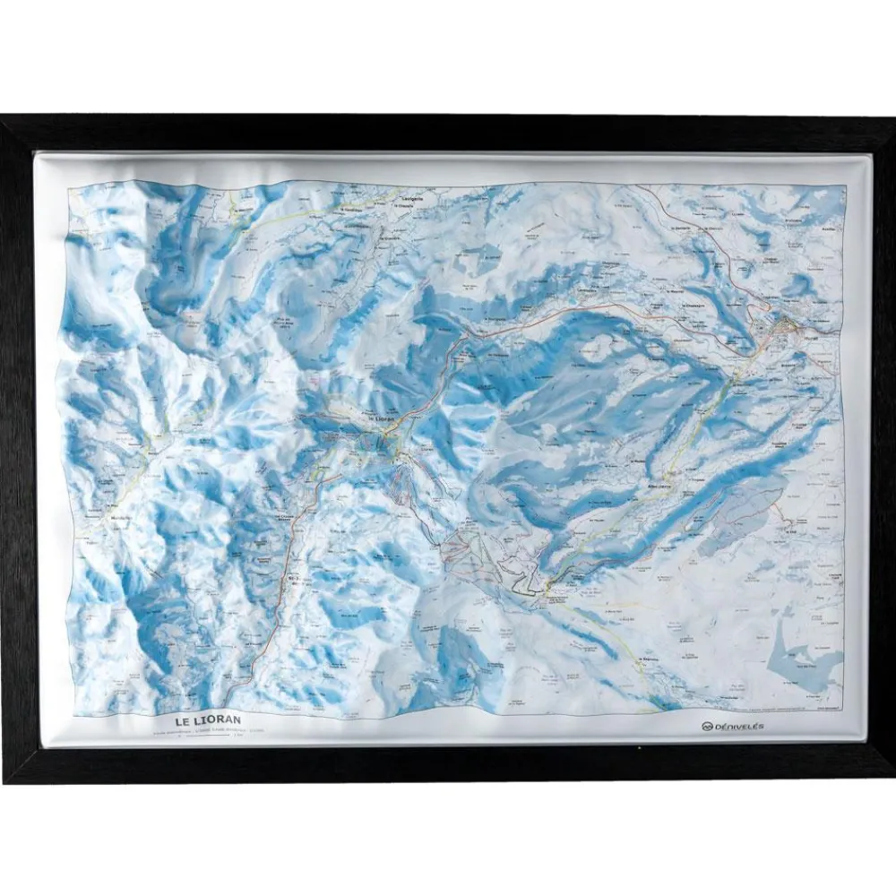 Carte 3D Domaine Le Lioran Carte 3D
