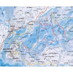 Carte 3D<Deniveles Carte 3D Domaine Espace Diamant Les Saisies