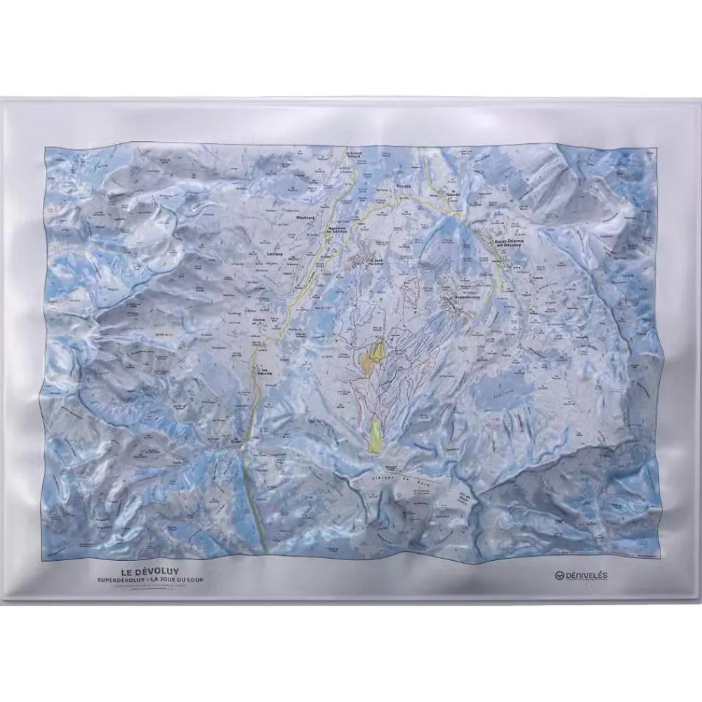 Discount Carte 3D Domaine du Devoluy Carte 3D