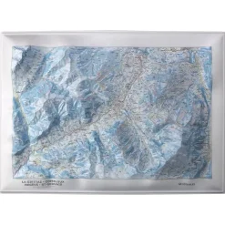 Sale Carte 3D Domaine Megeve - Saint-Gervais - Combloux Carte 3D