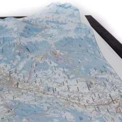 Sale Carte 3D Domaine Megeve - Saint-Gervais - Combloux Carte 3D
