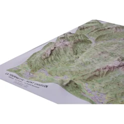 Carte 3D La Tournette & Mont Charvin Carte 3D