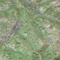 Carte 3D<Deniveles Carte 3D Le Chablais Est