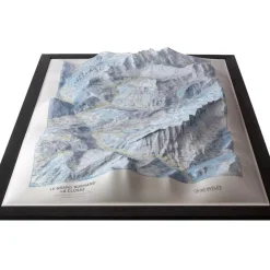 Carte 3D<Deniveles Carte 3D Le Grand-Bornand - La Clusaz