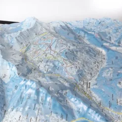 Carte 3D<Deniveles Carte 3D Le Grand-Bornand - La Clusaz