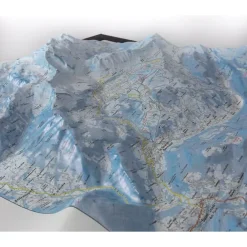 Carte 3D<Deniveles Carte 3D Le Grand-Bornand - La Clusaz