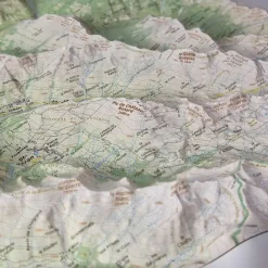 Carte 3D<Deniveles Carte 3D Le Queyras