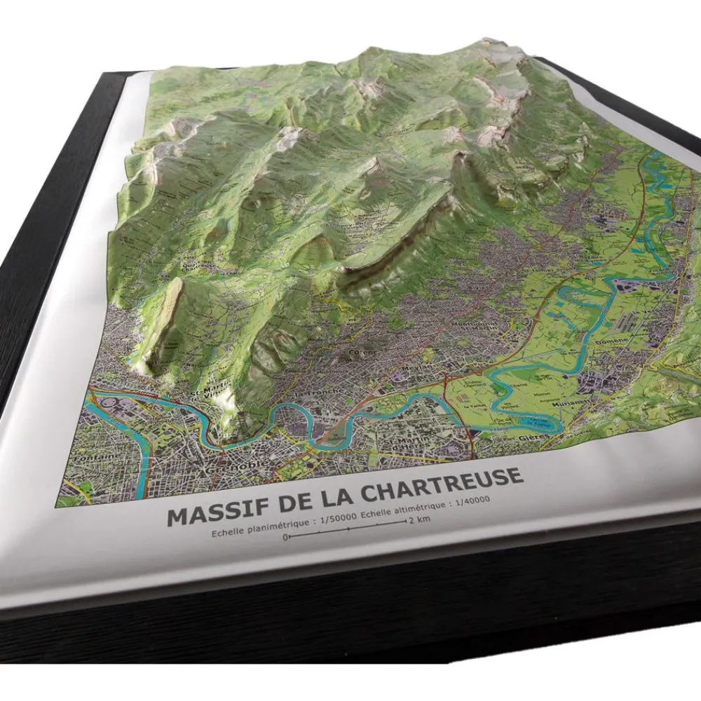 Best Carte 3D Massif De La Chartreuse Carte 3D