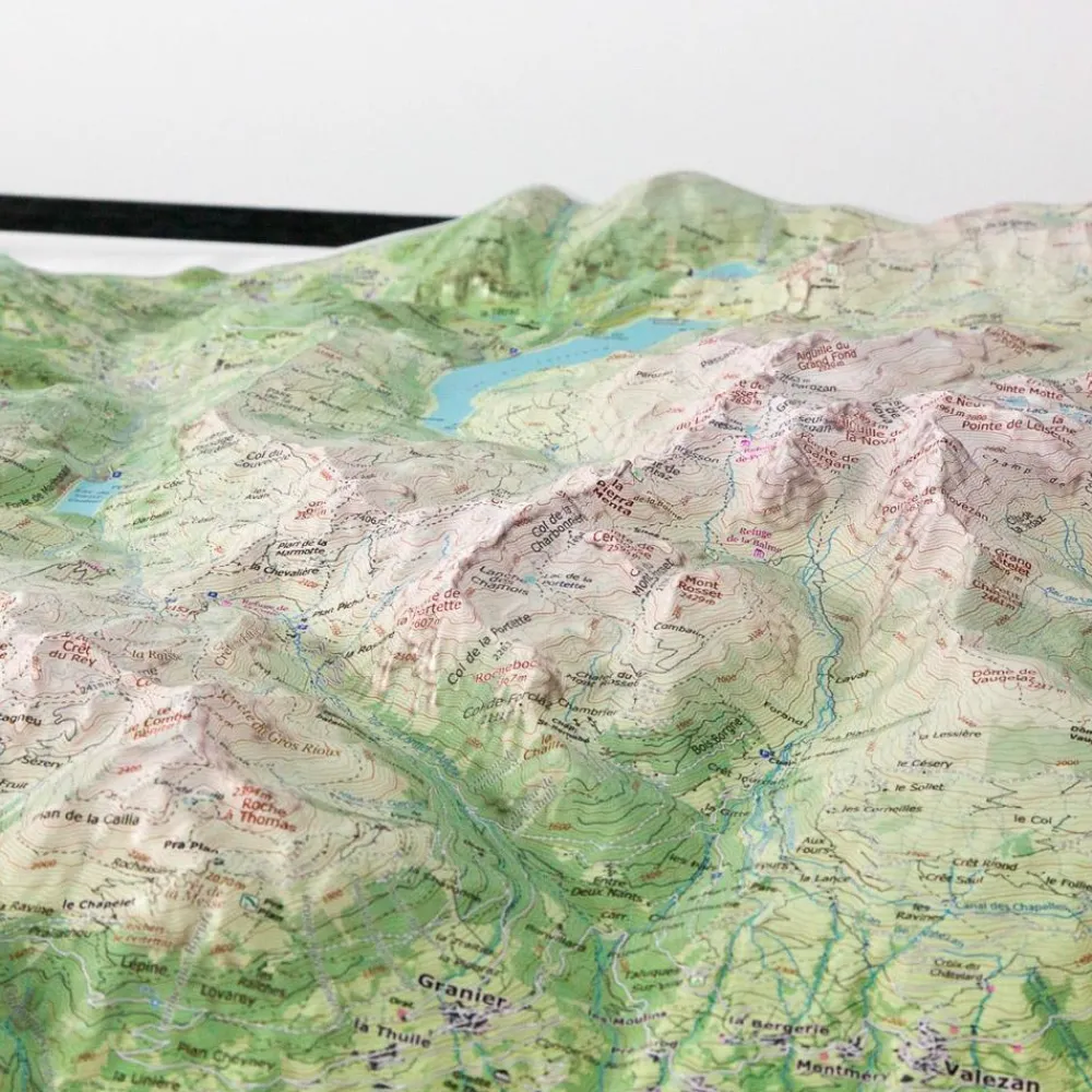 Sale Carte 3D Massif Du Beaufortain Carte 3D