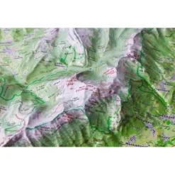 Sale Carte 3D Massif Des Bauges Carte 3D