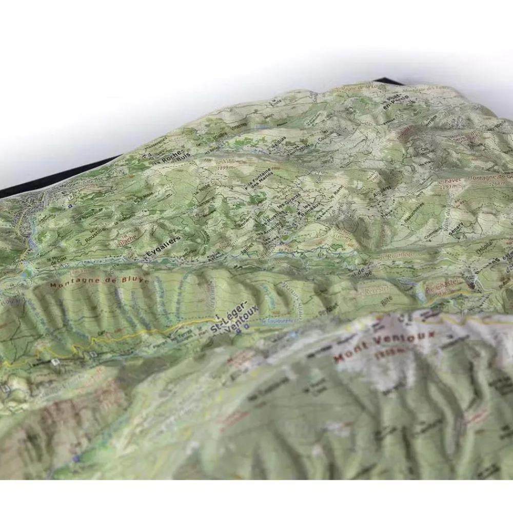 Carte 3D<Deniveles Carte 3D Mont Ventoux