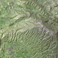 Carte 3D<Deniveles Carte 3D Mont Ventoux