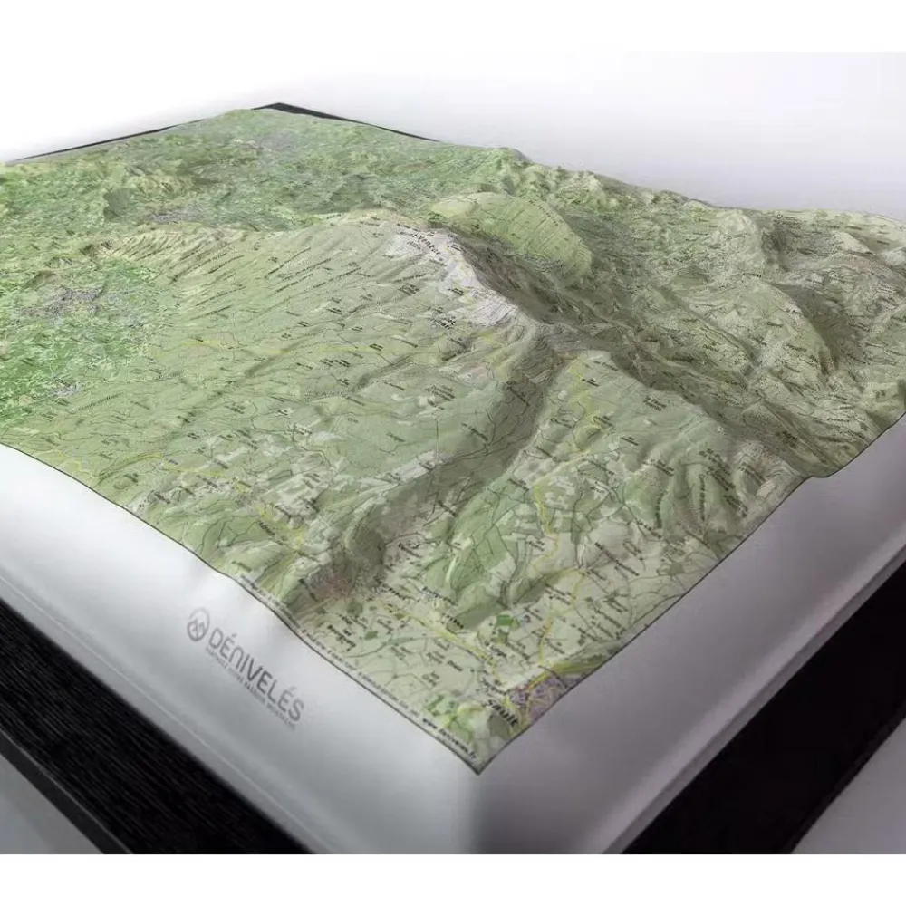 Carte 3D<Deniveles Carte 3D Mont Ventoux