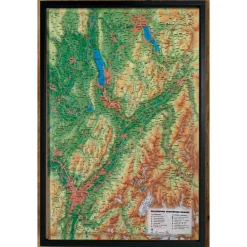 New Carte 3D Bauges-Belledonne-Chartreuse Carte 3D